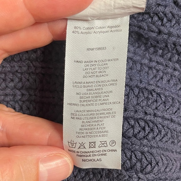 Nicholas Ribbed Knit Sweater Halter Mini Dress EUC - Picture 5 of 7